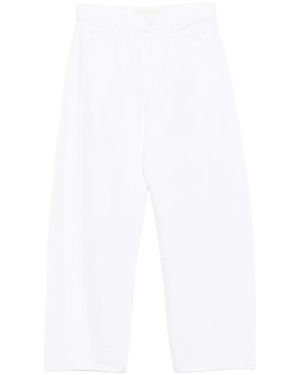 Mother The Full Pipe Ankle Jeans - Wit