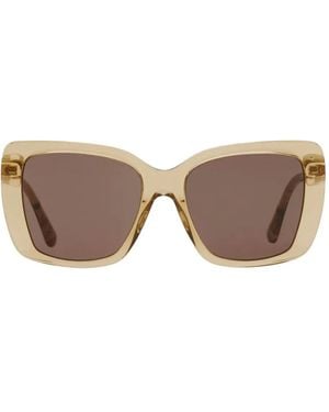 Burberry Gafas de sol Tubular Check - Rosa