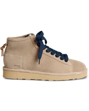 Pànchic P001 Sneakers Mit Schnürung - Braun