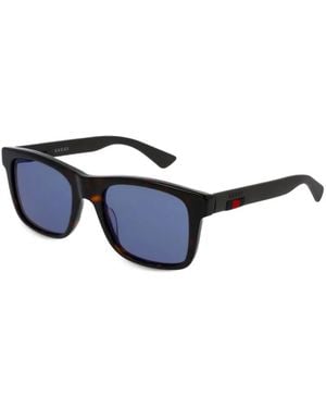 Gucci Square-Frame Sunglasses - Blue