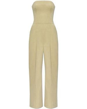 Samsøe & Samsøe Strapless Tailored Jumpsuit - Yellow