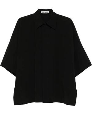 Issey Miyake Chemise Looped - Black