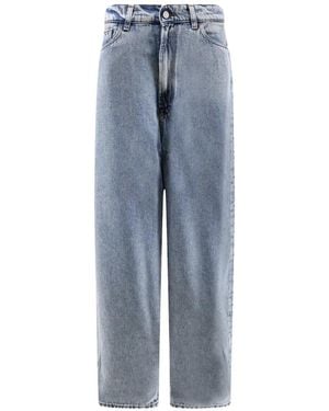 3x1 Patch-Pocket Jeans - Blue