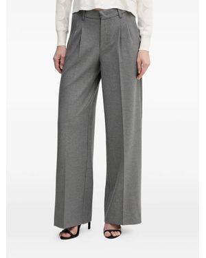 Ouí Pleated Trousers - Grey