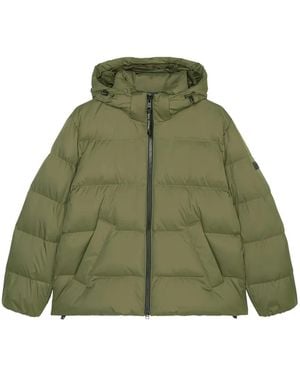 Marc O' Polo Padded Hooded Jacket - Green