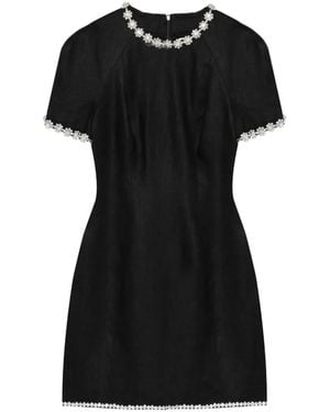 Zimmermann Rebellion Embellished Mini Dress - Black