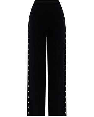 Jil Sander Pantaloni Con Bottoni - Nero