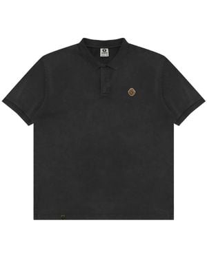 Aape By A Bathing Ape Polo À Appliqué - Black