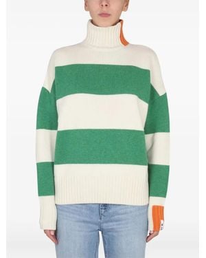 RIGHT FOR Jersey a rayas - Verde