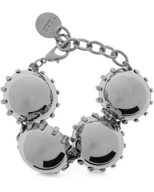Marni Stud-Embellished Dome Bracelet - Metallic