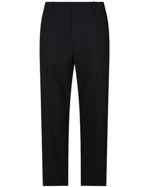 Gucci Monogram Trousers - Black