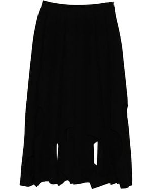 Enfold Midirock mit Falten - Schwarz