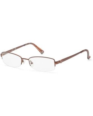 GUESS EYEWEAR Braune Brille 50Mm - Weiß