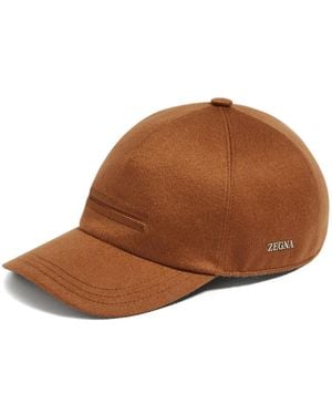 ZEGNA Oasi Baseballkappe - Braun