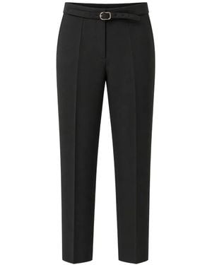 Dorothee Schumacher Pressed-Crease Trousers - Black