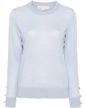 MICHAEL Michael Kors Round-Neck Knitwear - Blue