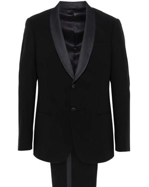 Giorgio Armani Soho Line Tuxedo Suit - Black