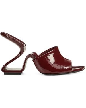 Sergio Rossi Sinuous Mules Aus Lackleder - Braun