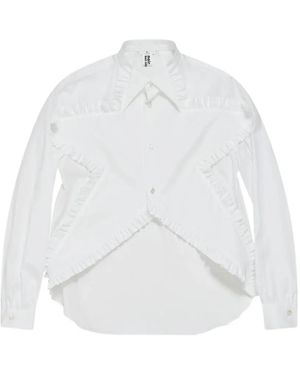 Noir Kei Ninomiya Broad Shirt - White