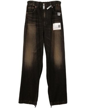 Maison Mihara Yasuhiro Amateur Sewn Jeans - Black