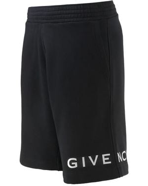 Givenchy ロゴ ショートパンツ - ブラック
