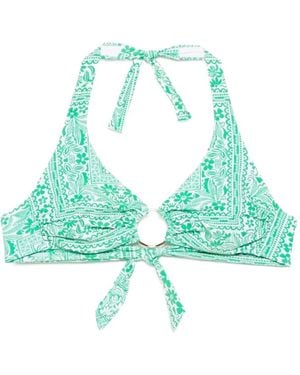 Melissa Odabash Brussels Bikini Top - Green
