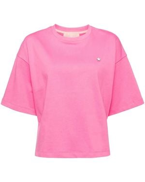 BAPY BY *A BATHING APE® Pin-Fastening Cotton T-Shirt - Pink