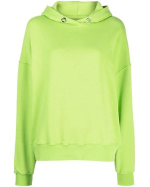 Khrisjoy Route Graphic-Print Hoodie - Green