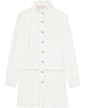 BAPY BY *A BATHING APE® Kleid Mit Falten - Weiß