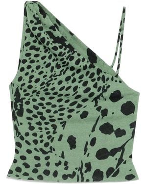 Nanushka Milda Top - Green