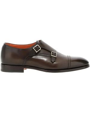 Santoni Monks Axel - Marrone