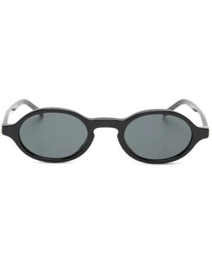 Saint Laurent Oval-Frame Sunglasses - Grey