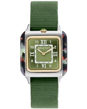 Briston Streamliner Kennedy 30Mm Watch - Green