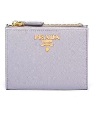 Prada 二つ折り財布 - ホワイト