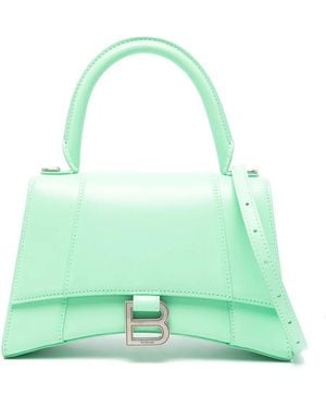 Balenciaga アワーグラス ハンドバッグ S - グリーン