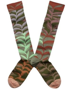 Bonne Maison Papillons De Nuit Socks - Green