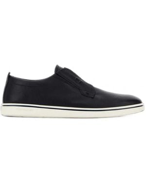 Ferragamo Derby Slip-On Shoes - Blue