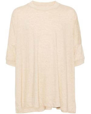 Jan Jan Van Essche Crew-Neck T-Shirt - Natural