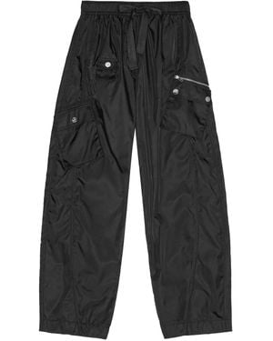 Ganni Pantalones con cordones - Negro