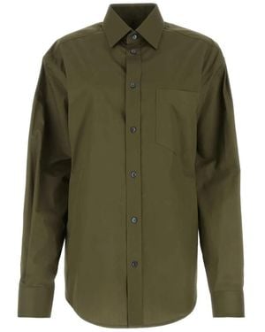 DARKPARK Anne Tailored Shirt - Green