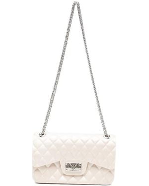 Marc Ellis Quilted-Effect Shoulder Bag - Natural