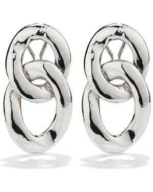 Goossens Lhassa Clip-On Earrings - Metallic