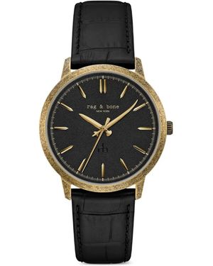 Rag & Bone Manston 40Mm Watch - Black