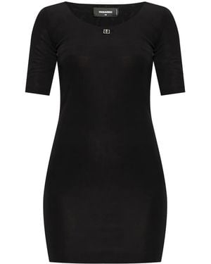DSquared² Short Dresses - Black