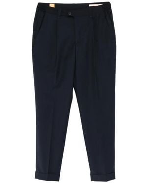 Alpha Industries Pantaloni Con Pieghe - Blu
