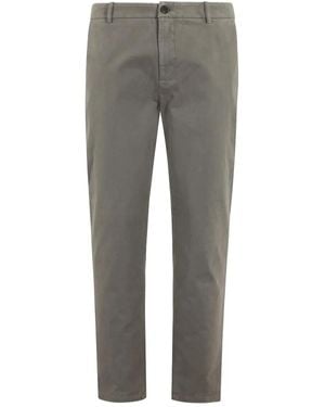 Department 5 Button-Fastening Trousers - Grey