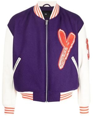 Y-3 ボンバージャケット　パープル　xs Y-3 ボンバージャケット | パープル | FARFETCH JP