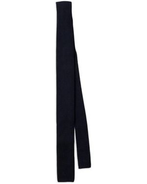 Prada Gestrickte Seidenkrawatte - Blau