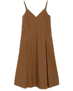 Studio Nicholson Oma Midikleid - Braun