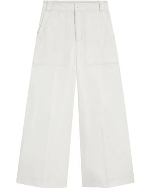 BOSS Pocket-Detailed Pants - White